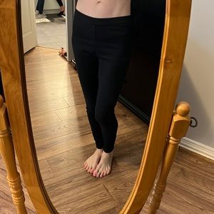 Jennifer Lopez stretch black jeans